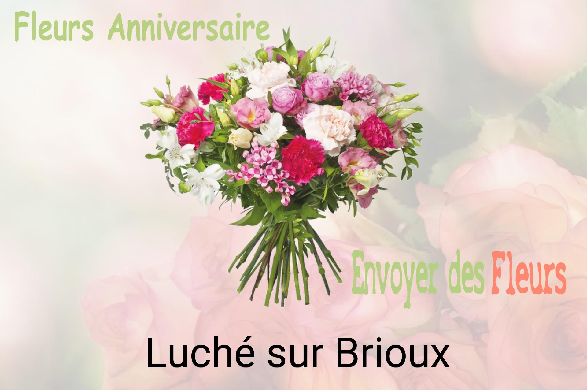 Bouquet de fleurs d’anniversaire livré à Luché-sur-Brioux