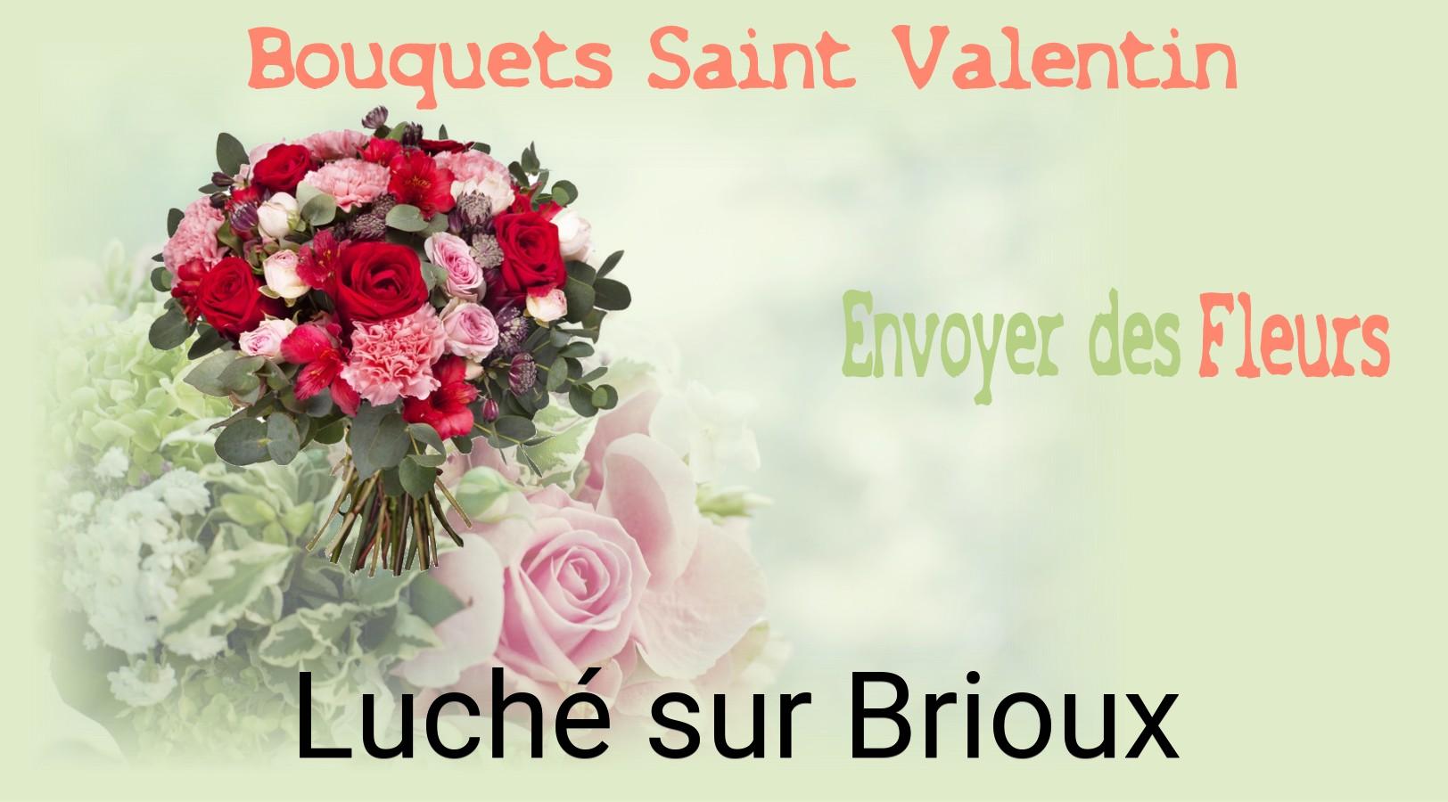 Roses de Saint-Valentin livrées à Luché-sur-Brioux