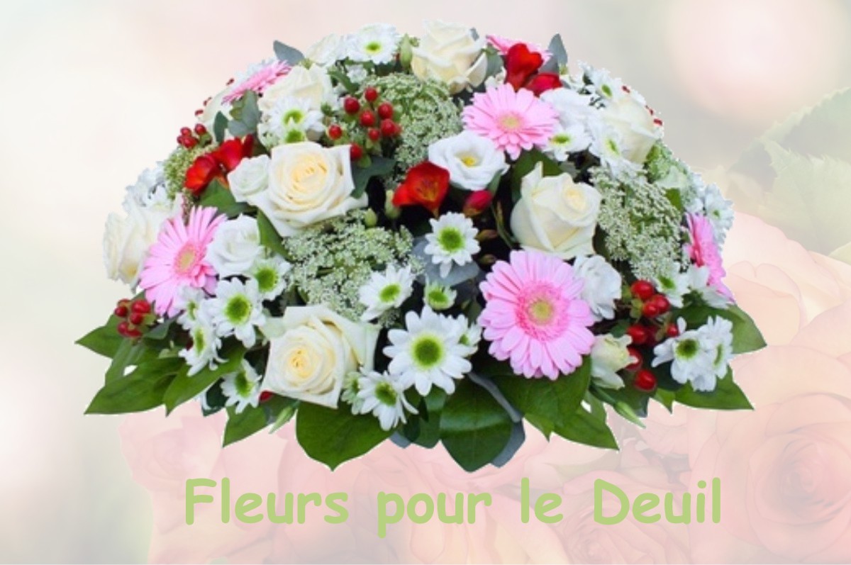fleurs deuil LUCHE-SUR-BRIOUX